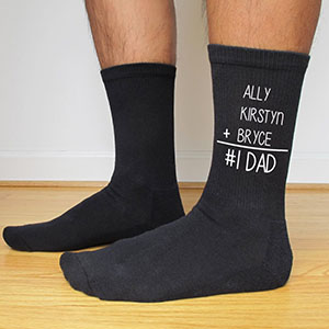 Подарък за баща - персонализирани чорапи
